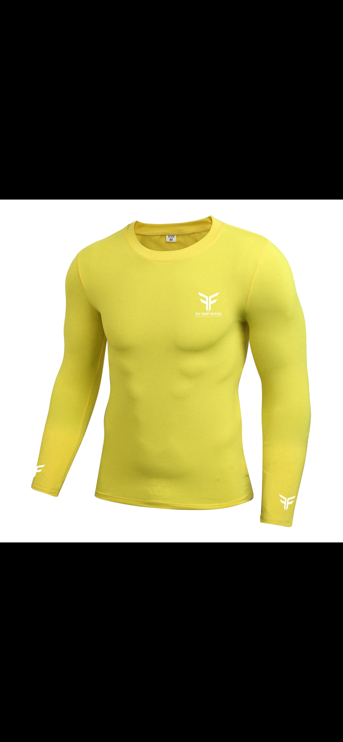 Yellow compression top