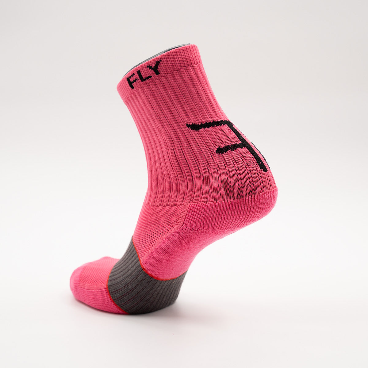Pink Fly Crew Sock