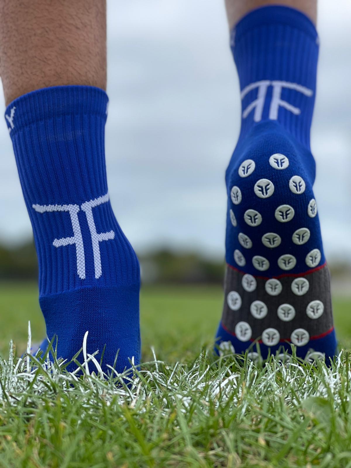 Blue Fly Grip Socks