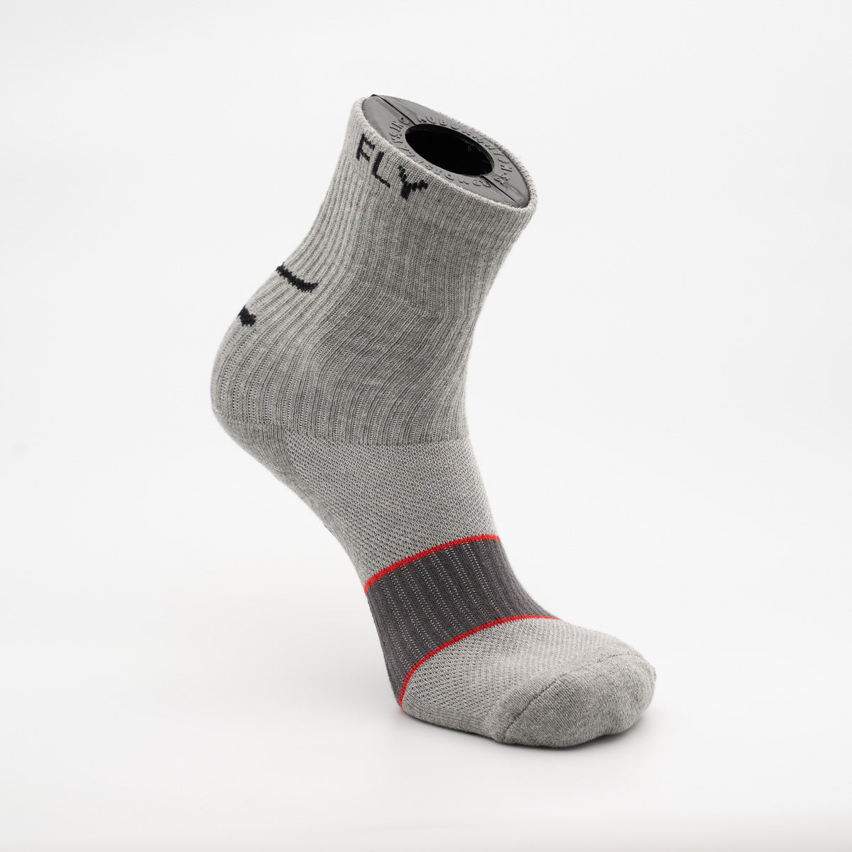 Grey Fly Grip socks