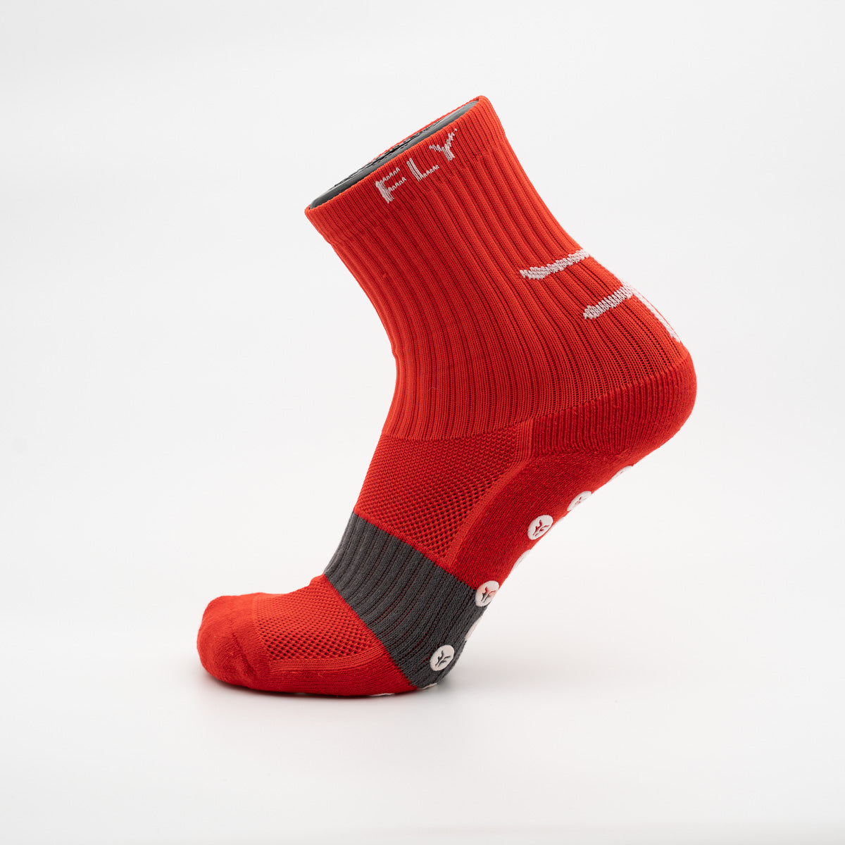 Red Fly Grip Socks