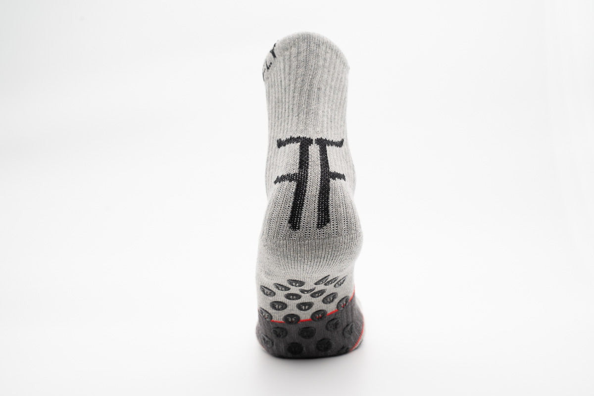Grey Fly Grip socks