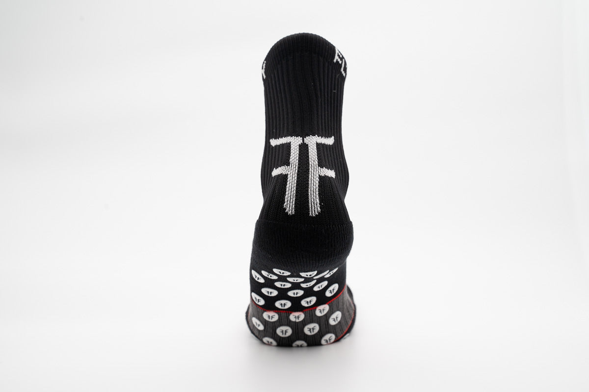 Black Fly Grip Socks