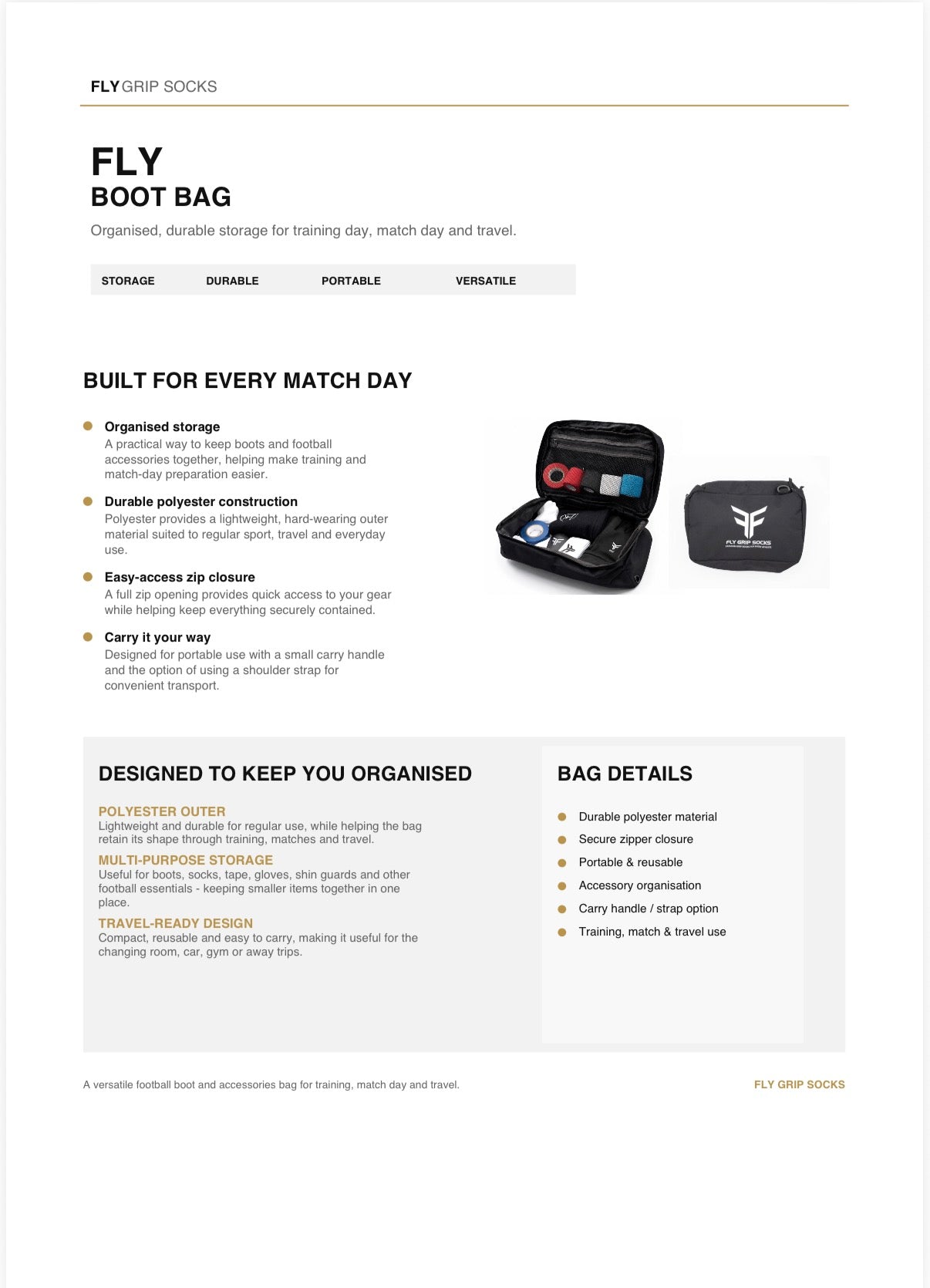 Fly Grip accessories bag