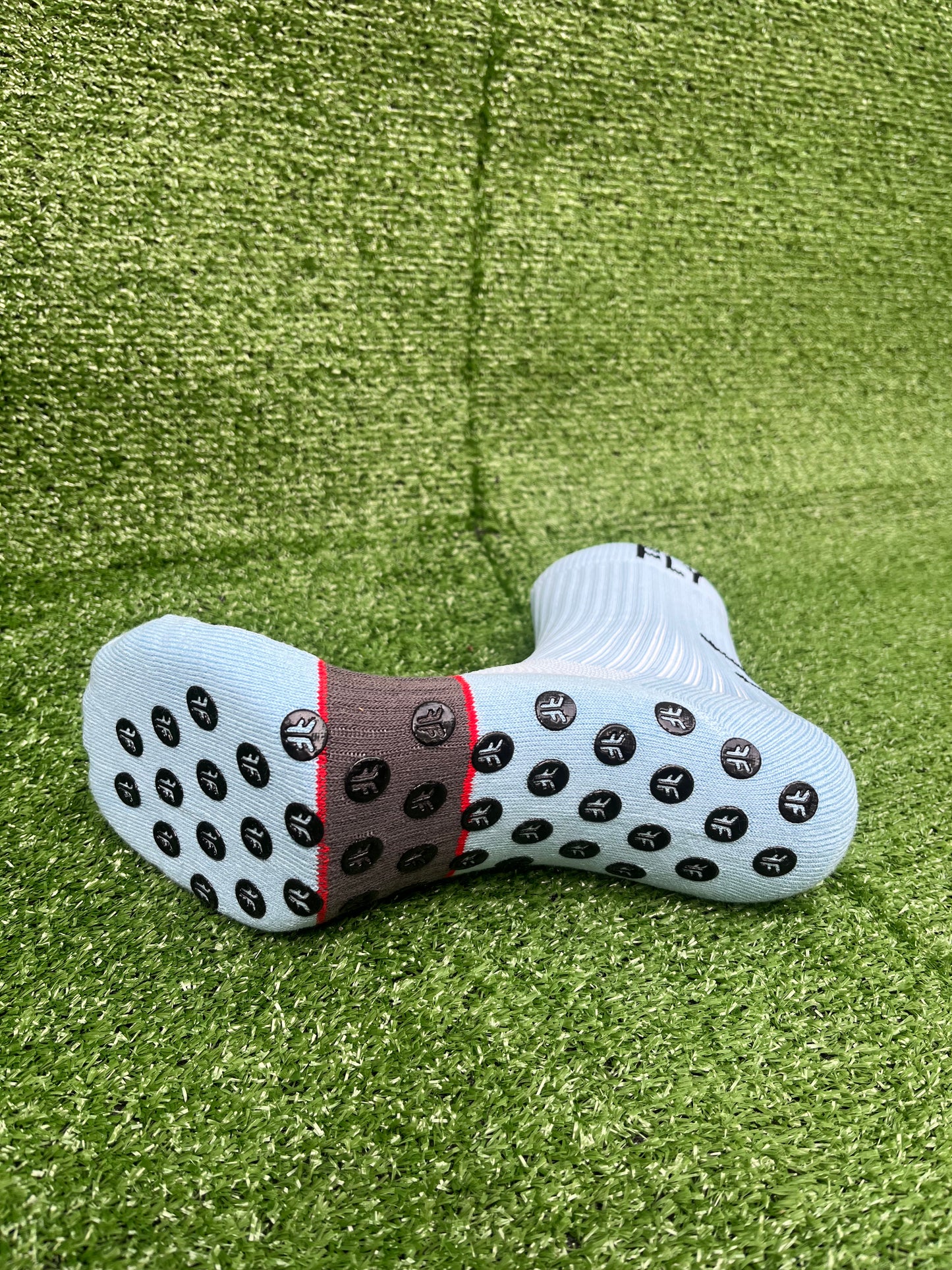 Baby Blue Fly Grip Socks