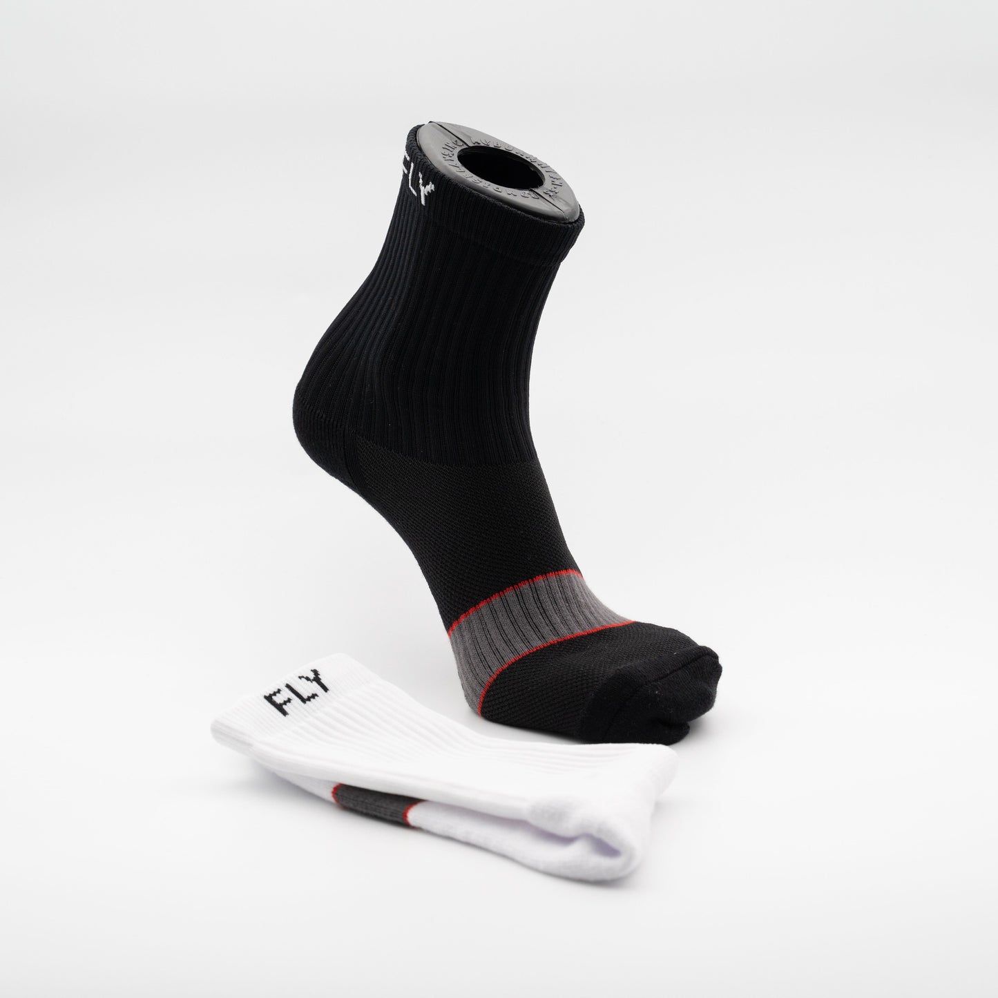 White Fly Plain sports sock