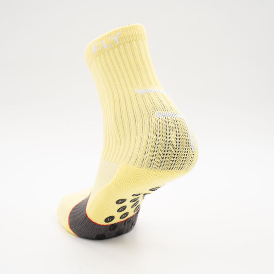 Yellow Fly Grip Socks