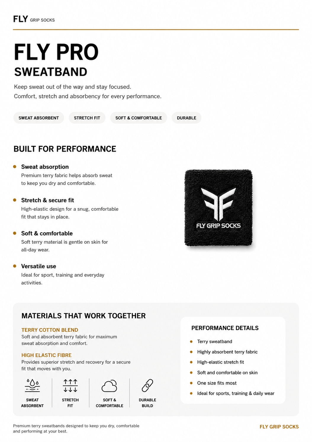 FLY PRO SWEATBAND