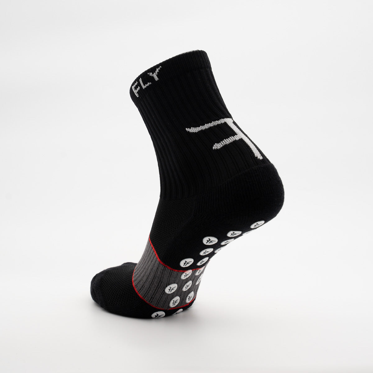 Black Fly Grip Socks