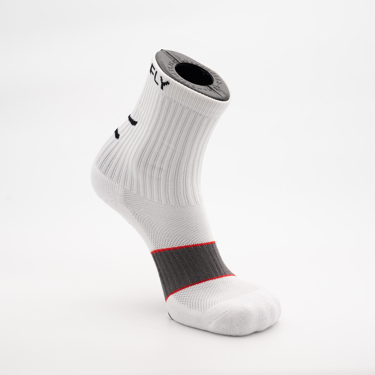 White Fly Grip Socks