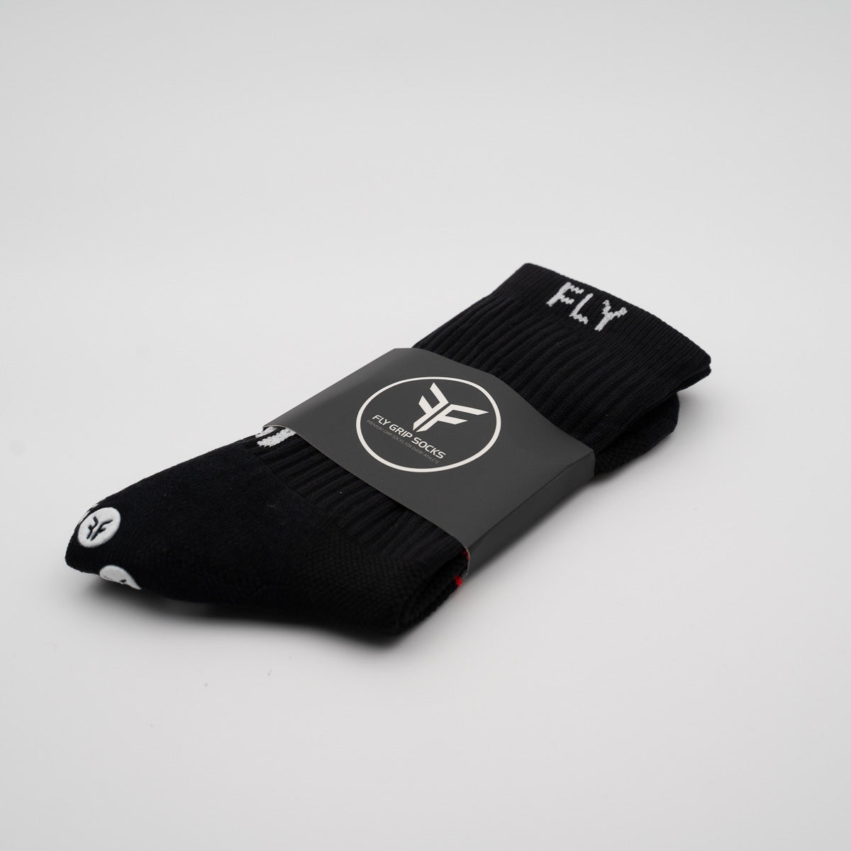 Black Fly Grip Socks